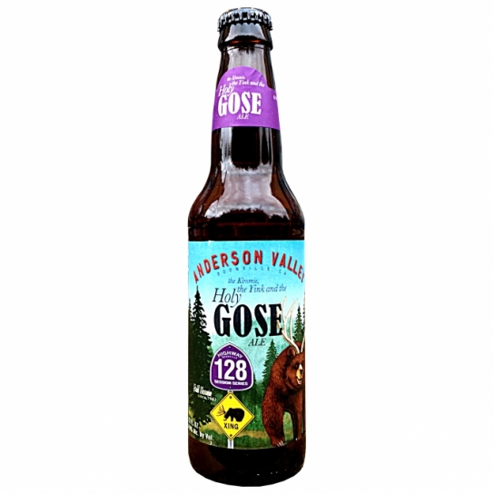 Anderson Valley Highway 128 and the Holy Gose Ale  0.355 L
